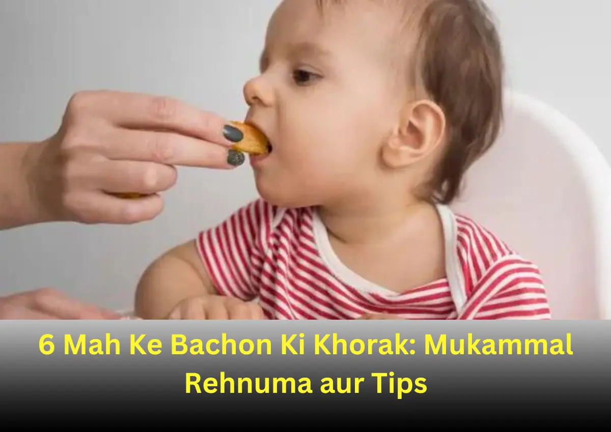 6 Mah Ke Bachon Ki Khorak: Mukammal Rehnuma aur Tips