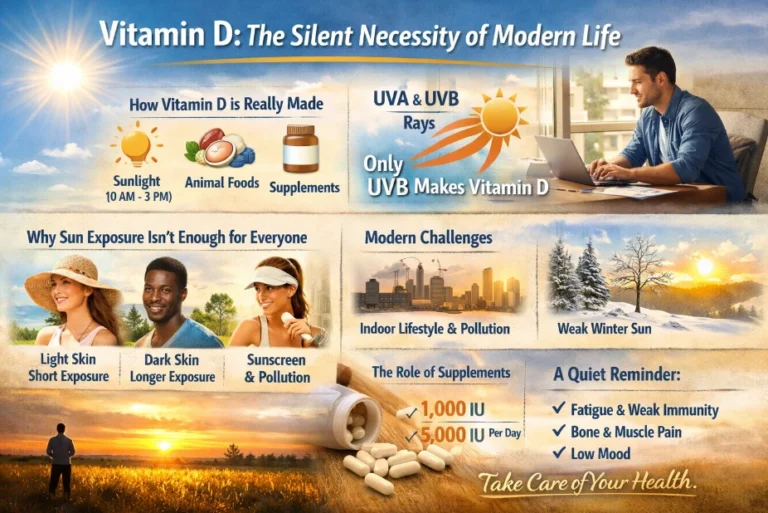 Vitamin D: The Silent Necessity of Modern Life