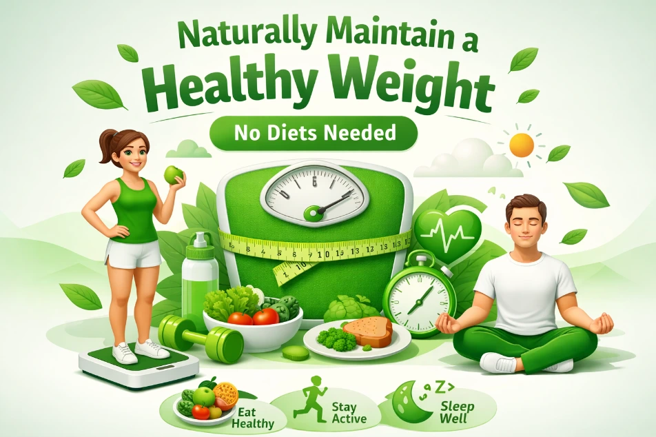 Naturally Maintain a Healthy Weight – No Diets Needed