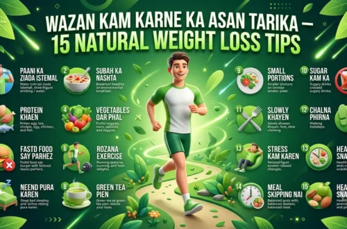 Wazan Kam Karne Ka Asan Tarika – 15 Natural Weight Loss Tips