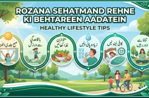 Rozana Sehatmand Rehne Ki Behtareen Aadatein – Healthy Lifestyle Tips